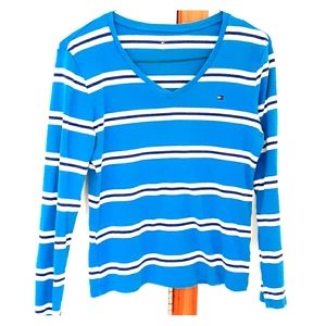 Turquoise Stripped Shirt